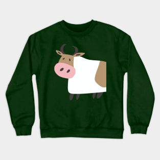 Mooo Cow Crewneck Sweatshirt